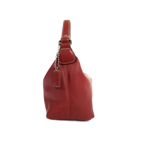 VTG COACH Mini Purse Deep Red Leather Small Purse |  1941 Leatherware Model - Picture 10 of 11